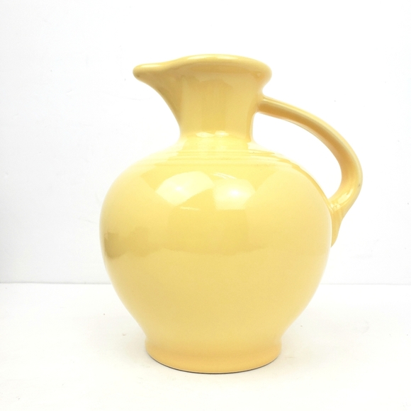 Fiestaware Other - Fiestaware Yellow Water Jug Pitcher